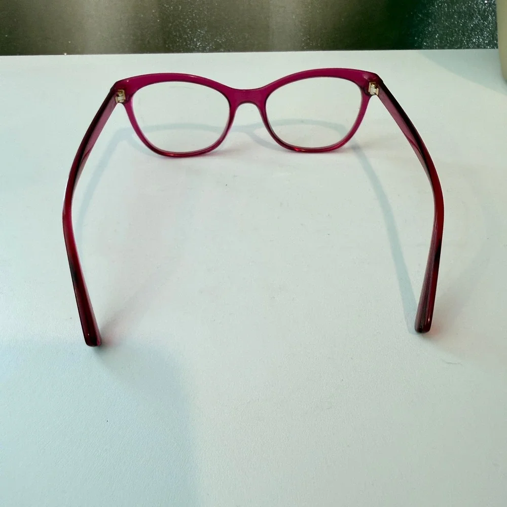 Ralph Lauren RA7105 5748 Magenta Pink Cat Eye Eyeglasses Frames